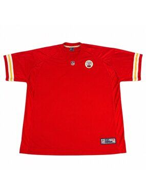 NFL Equipment Red Blank Jersey 5XL-T AFL Patch Vintage Oversized Streetwear loos